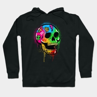 Skull Graffiti Hoodie